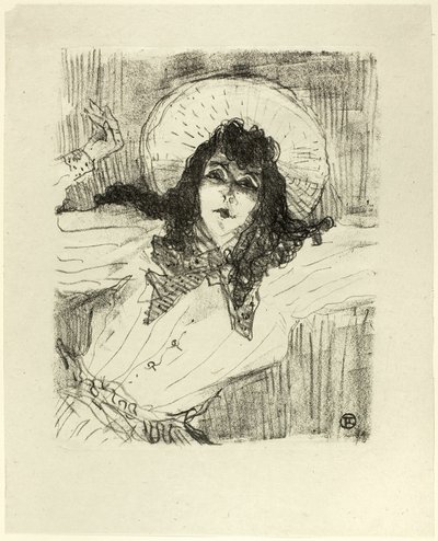 May Belfort、Treize Lithographies より 作： Henri de Toulouse Lautrec