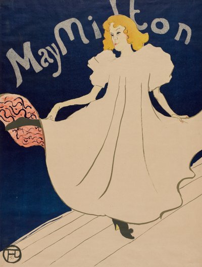 メイ・ミルトン 作： Henri de Toulouse Lautrec