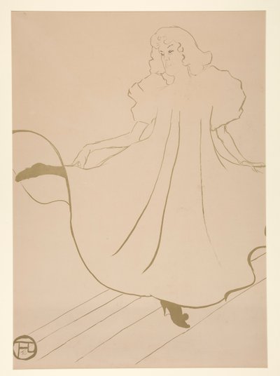 メイ・ミルトン 作： Henri de Toulouse Lautrec