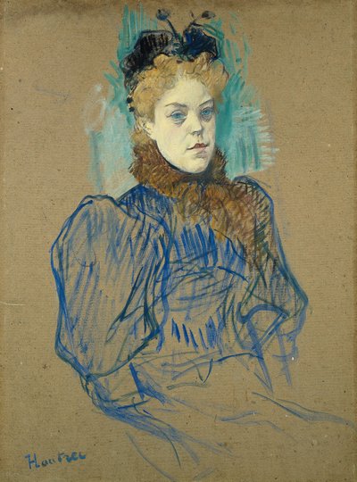 メイ・ミルトン 作： Henri de Toulouse Lautrec