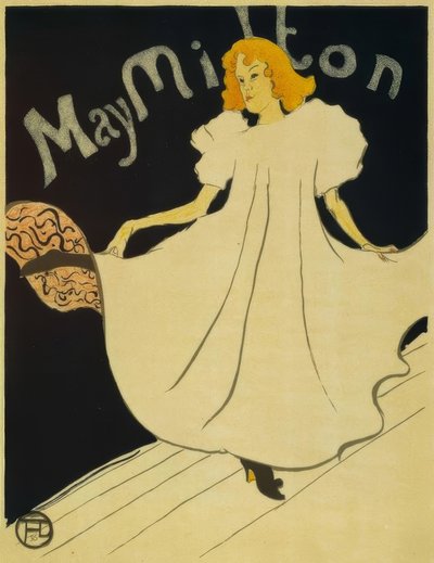 メイ・ミルトン 作： Henri de Toulouse Lautrec