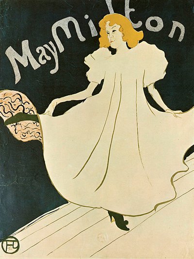 メイミルトン、1895年。 作： Henri de Toulouse Lautrec