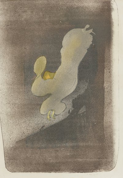 ミスロエフラー、1893年 作： Henri de Toulouse Lautrec