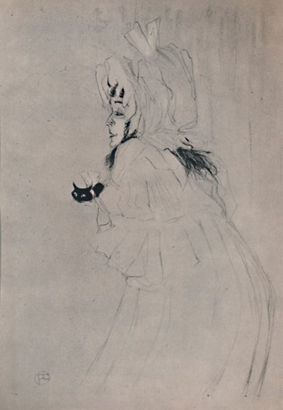 ミスメイベルフォートウェルカム、1895年頃、1946年。 作： Henri de Toulouse Lautrec