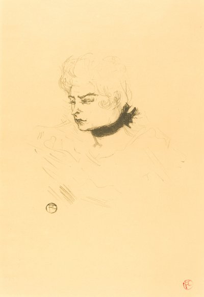 ミス・グリーンピース 作： Henri de Toulouse Lautrec