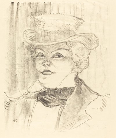 レジャン夫人、1898年。 作： Henri de Toulouse Lautrec