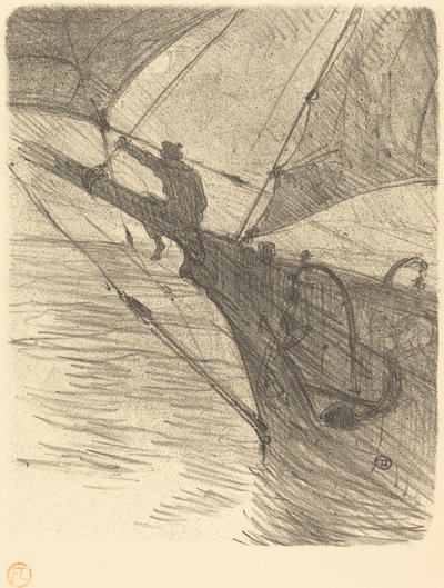 オセアノ ノックス 作： Henri de Toulouse Lautrec