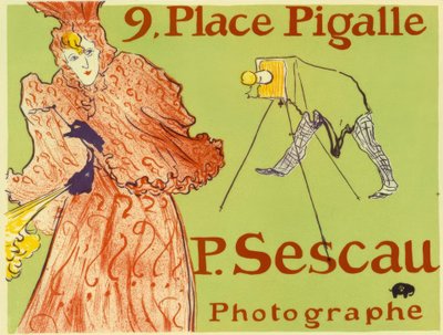 P.Sescau -写真 作： Henri de Toulouse Lautrec
