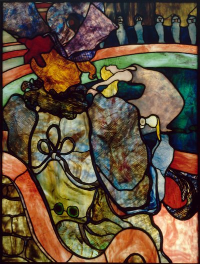 ニューサーカスのパパクリサンテーム 作： Henri de Toulouse Lautrec