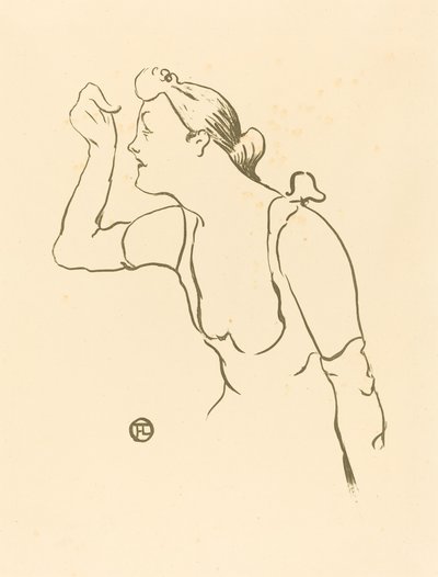 ポーラ・ブレビオン 作： Henri de Toulouse Lautrec