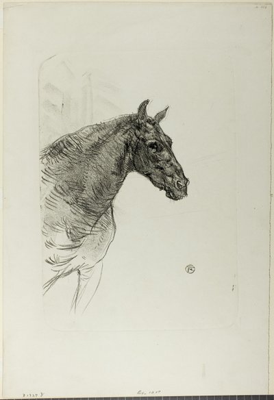 ポニーのフィリバート 作： Henri de Toulouse Lautrec