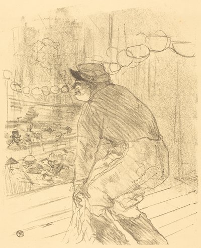 ポーリン 作： Henri de Toulouse Lautrec