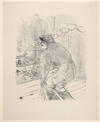 ポーリン 作： Henri de Toulouse Lautrec