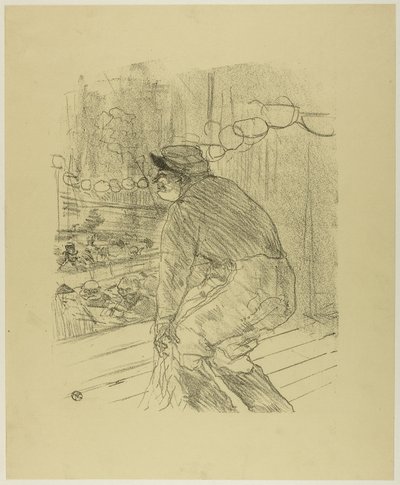 Treize Lithographys の Polin 作： Henri de Toulouse Lautrec