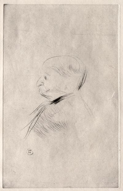 MXの肖像 作： Henri de Toulouse Lautrec