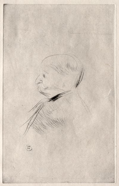 MXの肖像、1898年。 作： Henri de Toulouse Lautrec