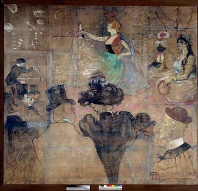 グールーの家の看板（Weber Louise dit La Goulue 作： Henri de Toulouse Lautrec