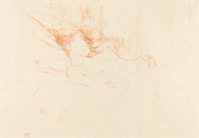 スリープスリープ、1896年。 作： Henri de Toulouse Lautrec