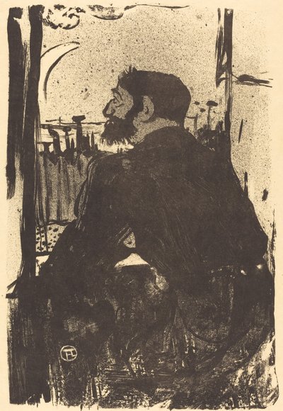 眠れぬ夜の夜のブランシュ、1893年。 作： Henri de Toulouse Lautrec