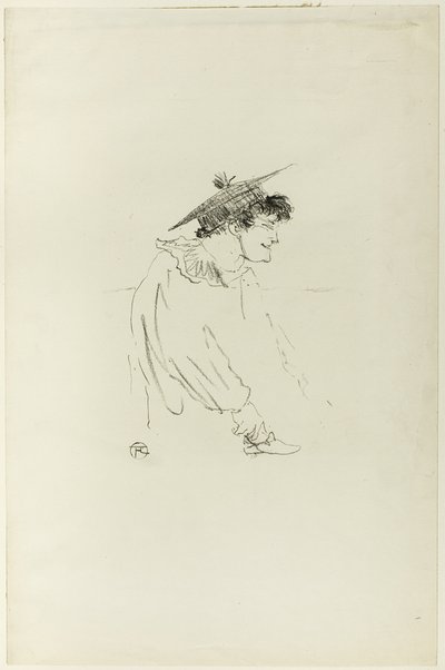 スモール・イングリッシュ・ガール（ミス・ドリー） 作： Henri de Toulouse Lautrec
