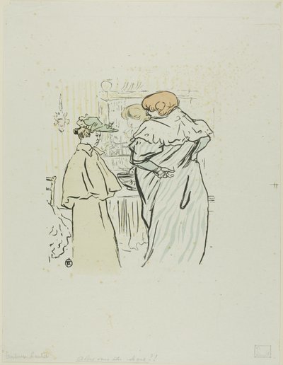 経験豊富ですか？ 作： Henri de Toulouse Lautrec