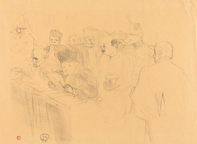 ソウダイスデポジション 作： Henri de Toulouse Lautrec