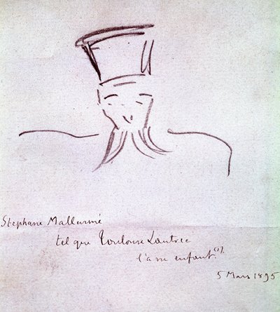 ステファン・マラルム 作： Henri de Toulouse Lautrec
