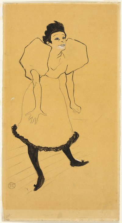 勉強 作： Henri de Toulouse Lautrec