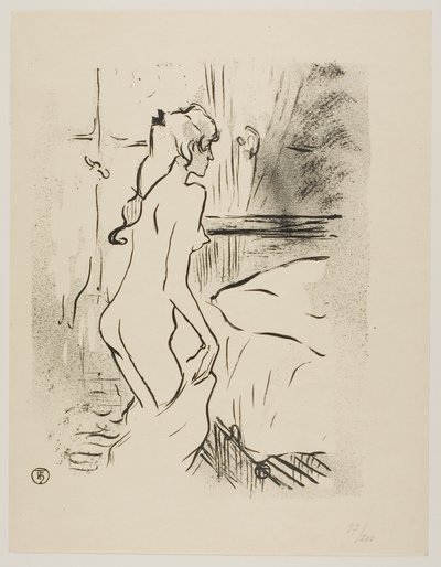 女性の研究 作： Henri de Toulouse Lautrec