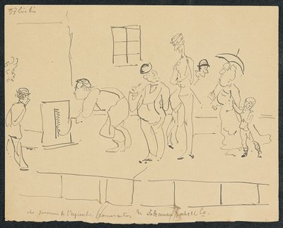 水没、1881 作： Henri de Toulouse Lautrec