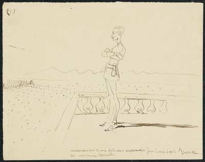 水没、1881 作： Henri de Toulouse Lautrec