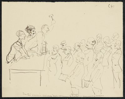 水没、1881 作： Henri de Toulouse Lautrec
