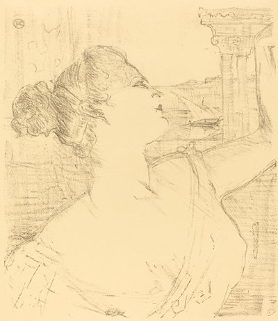 オペラ座のサブラ？ （スブラ、オペラから？） 作： Henri de Toulouse Lautrec
