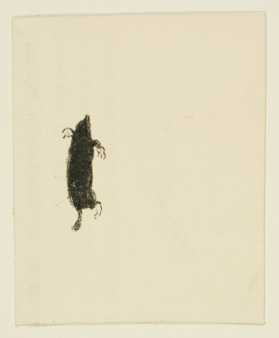 シナイの麓でのテイルピース 作： Henri de Toulouse Lautrec