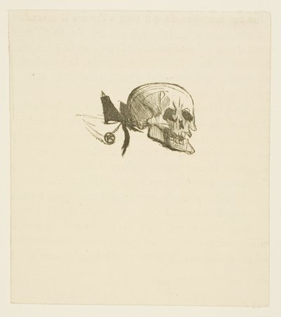 シナイの麓でのテイルピース 作： Henri de Toulouse Lautrec
