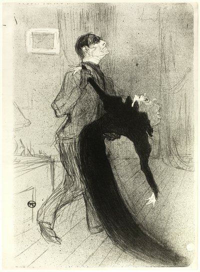 ザ・フェインティング・フィット 作： Henri de Toulouse Lautrec