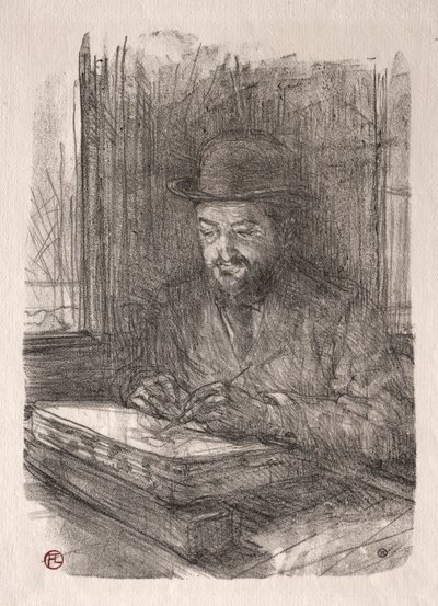優れたリトグラファー 作： Henri de Toulouse Lautrec