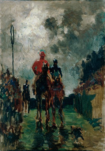 ザ・ジョッキーズ 作： Henri de Toulouse-Lautrec