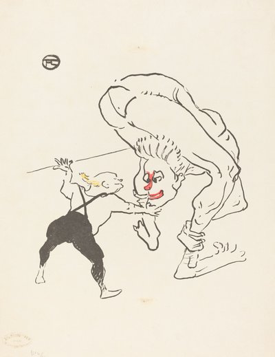 マルコ兄弟 作： Henri de Toulouse Lautrec