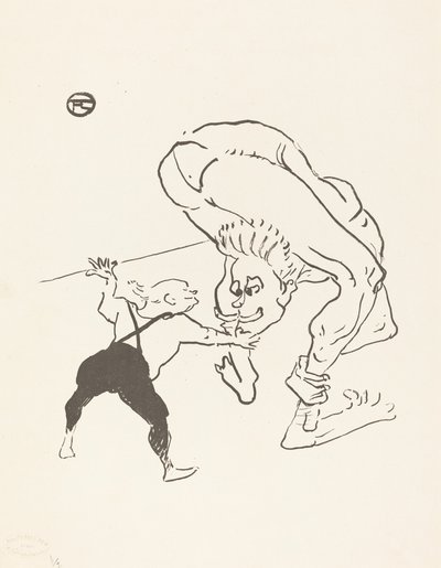 マルコ兄弟、1895年。 作： Henri de Toulouse Lautrec