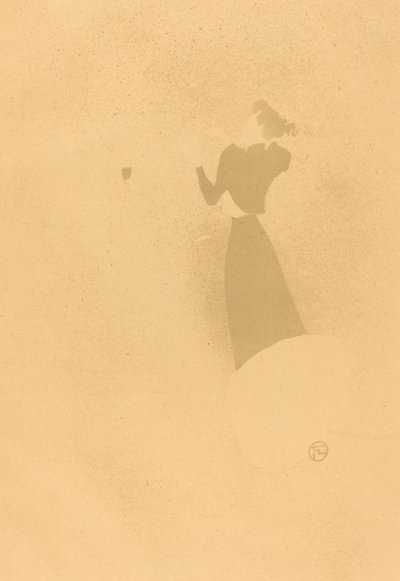帽子屋 (帽子屋 - ルネ・ヴェール) 作： Henri de Toulouse Lautrec