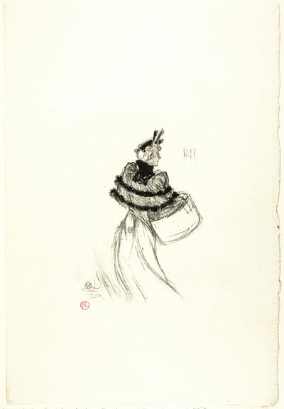 ザ オールド ジェントルメン 作： Henri de Toulouse Lautrec