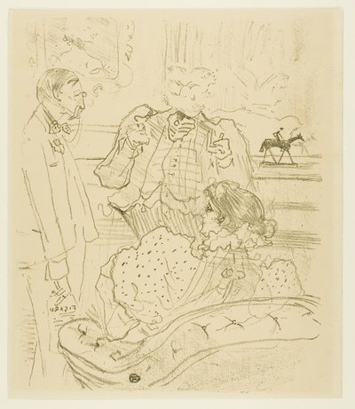 誓約 作： Henri de Toulouse Lautrec