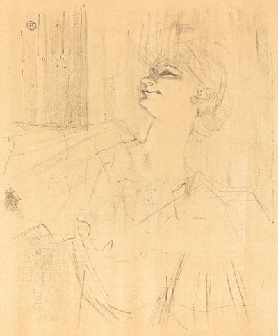 ブリュアンからメニルモンタンへ、ブリュアンからメニルモンタンへ、1898年。 作： Henri de Toulouse Lautrec