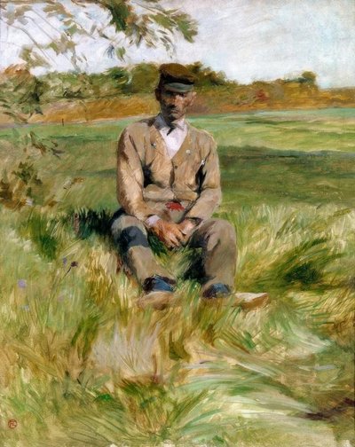 セレランの労働者 作： Henri de Toulouse Lautrec