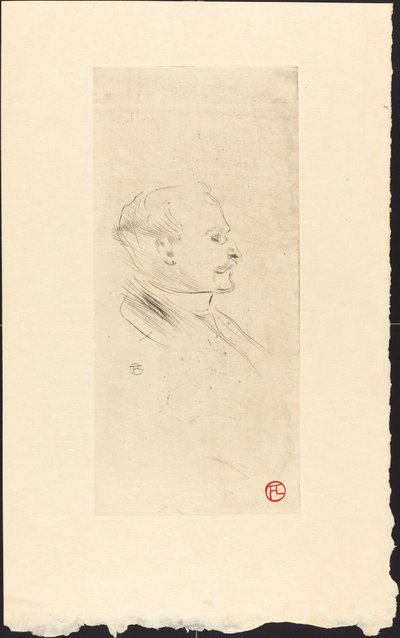 W.H.B. サンズ W.H.B. Sands、エディンバラの出版社、1898 年。 作： Henri de Toulouse Lautrec