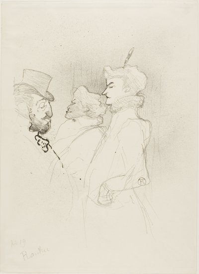 なぜですか?...一度はカウントされません 作： Henri de Toulouse Lautrec