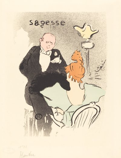 知恵 作： Henri de Toulouse Lautrec