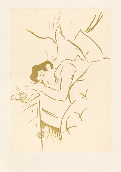 あなたの口 (タブーシュ) 作： Henri de Toulouse Lautrec