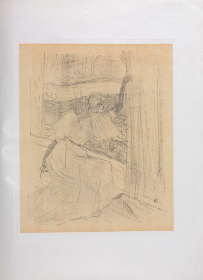 イヴェットギルバート-英語シリーズ：公衆に敬礼、1898年。 作： Henri de Toulouse Lautrec